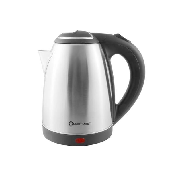 LIGHTFLAME 1.5L Electric Kettle – Stainless Steel, Boiling, Tea, Coffee, Noodles & Soup | Dry Boil & Overheat Protection