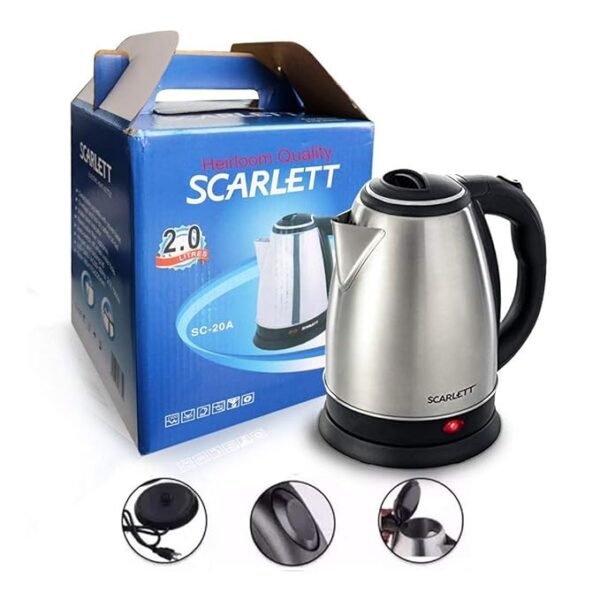 SHREE HANS CREATION Stainless Steel Electric Kettle (1.8/2L, Multicolor)