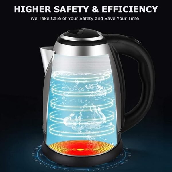 SHREE HANS CREATION Stainless Steel Electric Kettle (1.8/2L, Multicolor) - Image 4