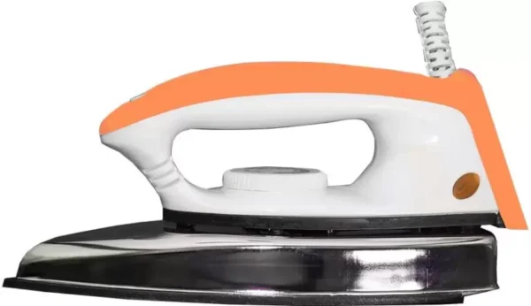 Dua Iron Precise Heavy Weight 750W Iron Press (Stylo Yellow, Free)